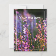 editable nature card