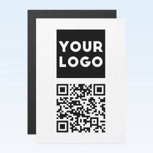 Editable QR code & Your Business Logo or Image
