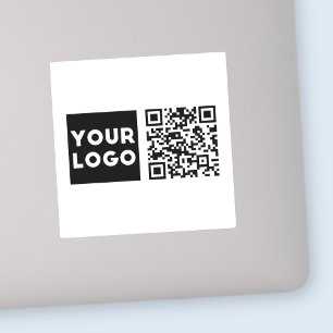 Editable QR code & Your Business Logo or Image