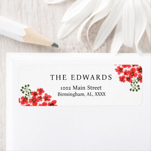 Editable Return Address Labels (Insitu)