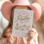 Editable Rodeo Birthday Party Invitations<br><div class="desc">Cowgirl Birthday Invitation
Ready to be personalized by you!</div>