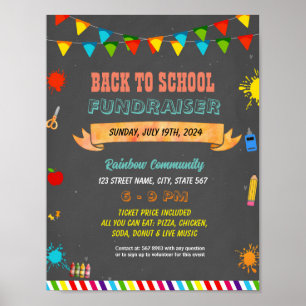 Editable School Open House Flyer Poster