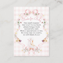 Editable Silly Goose Baby Shower Pink Bow