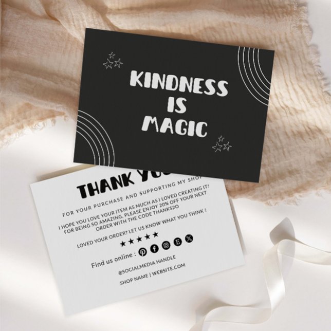 Editable Small Business Thank You Card (Creator Uploaded)