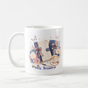Editable Soft Luxury 4th of July Patriotic coffee  Mug