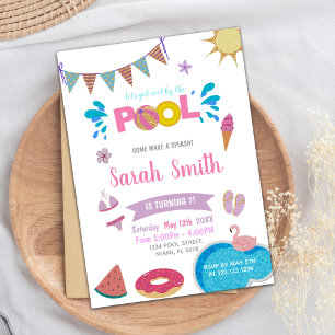 Editable Sweet & Magical Summer Party Invite