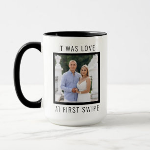 Editable Text and Custom Photo Valentine's Day Mug
