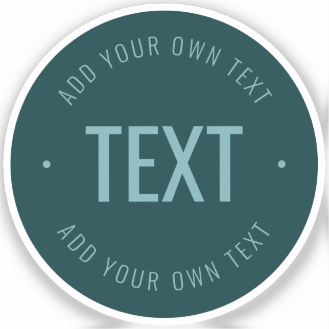 Editable Text & Colours Transparent (Front)