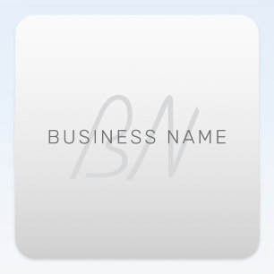 Editable Text for Business, Greeting or Name Square Sticker