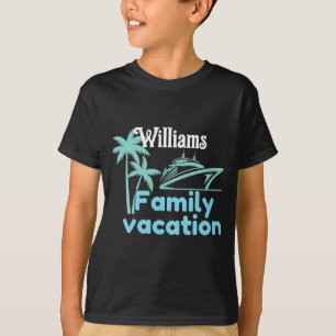 Editable Vacation Cruise T-Shirt