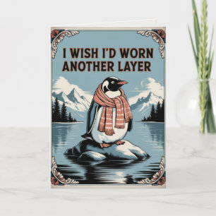 EDITABLE Vintage Funny Christmas Card