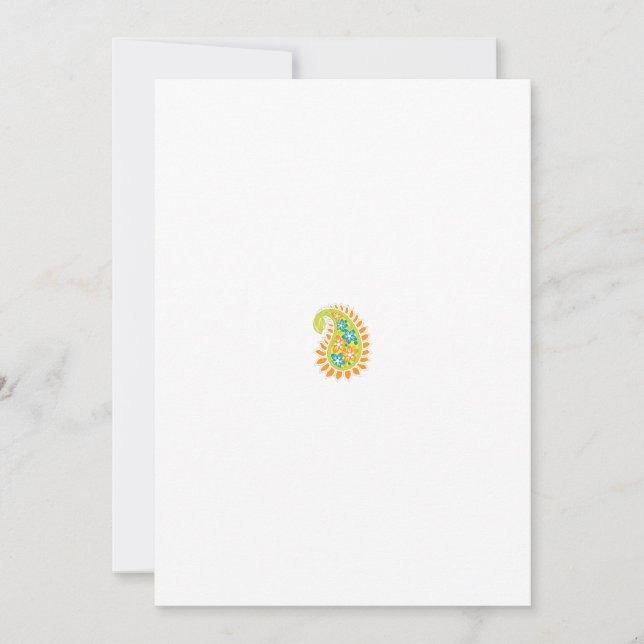 Editable Wedding Invitation with RSVP | Classic (Front)