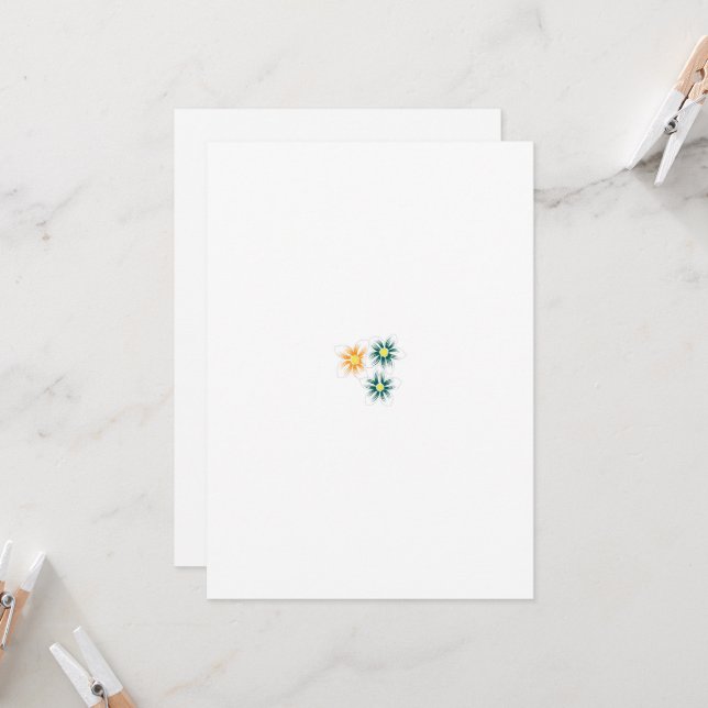 Editable Wedding Invitation with RSVP | Traditiona (Front/Back In Situ)