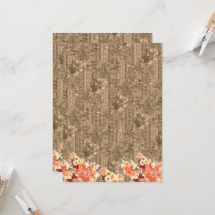 Editable Wedding Invitations with RSVP Cards