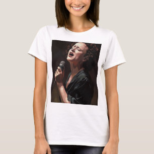 Edith piaf - Painting T-Shirt