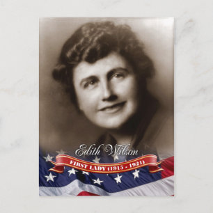 Edith Wilson,  First Lady of the U.S. Postcard