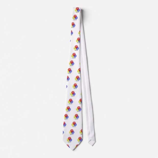 Editing .. Science Art Luck Tie (Front)