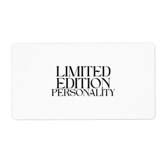Édition Limitée Personnalité Expédition d'Entrepri
