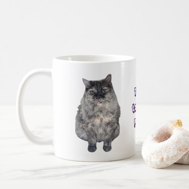 Editor Cat's Advice Mug by RoseWrites (With Donut)