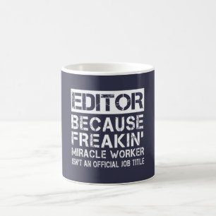 EDITOR COFFEE MUG