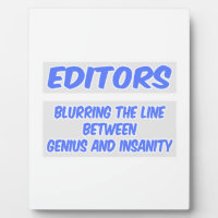 Editor Joke .. Genius and Insanity