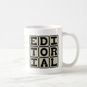 Editorial, Newspaper Item Coffee Mug