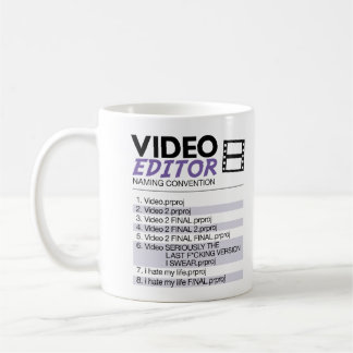 Editors File Naming Coffee Mug