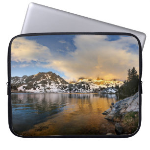 Ediza Lake Sunset - Sierra Nevada Mountains Laptop Sleeve