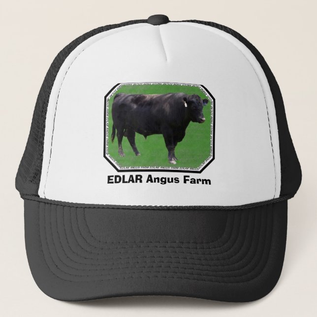 EDLAR Angus Farm Trucker Hat (Front)