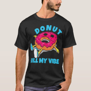 EDM Doughnut Rave Vibes Design Dance Rave Music ba T-Shirt