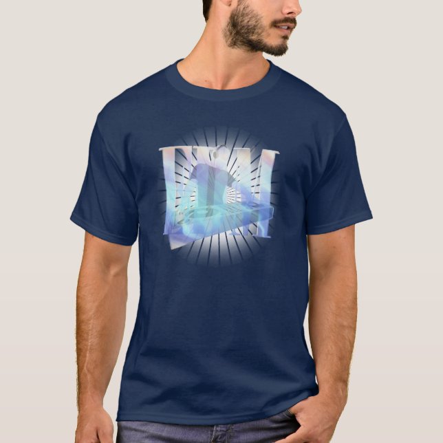 EDM ELECTRIC BLUE HOT !!! T-Shirt (Front)