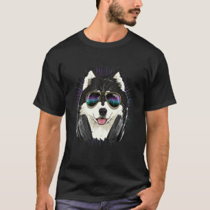 EDM House Music DJ Alaskan Malamute Music Music A T-Shirt