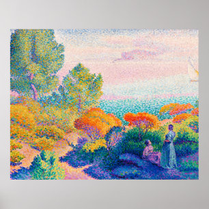 Edmond Cross, Two Women by the Shore, Poster