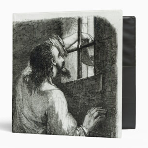 Edmond Dantes imprisoned in the Chateau d'If Binder