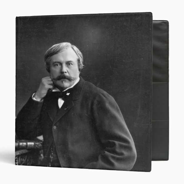Edmond de Goncourt Binder (Front/Inside)