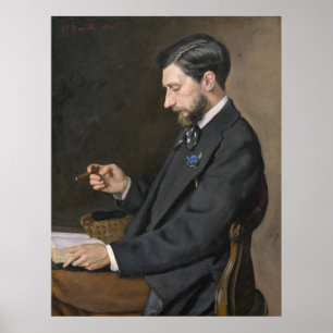Edmond Maître - Frédéric Bazille Fine Art Poster