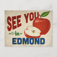 Edmond Oklahoma Apple - Vintage Travel