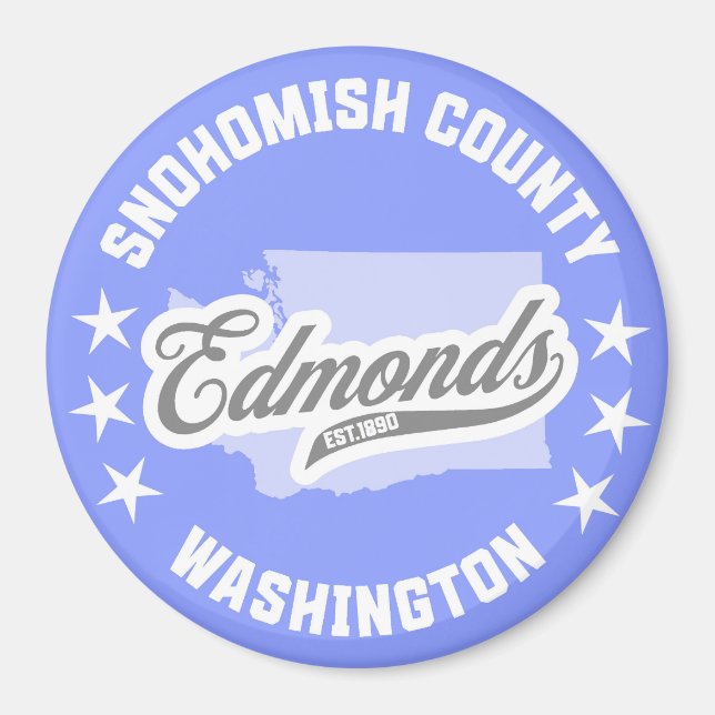 Edmonds, Washington Magnet (Front)