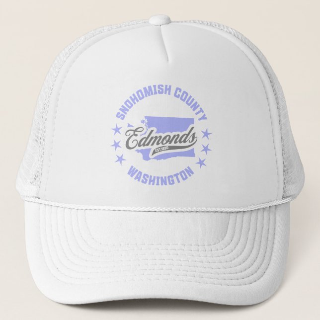 Edmonds, Washington Trucker Hat (Front)