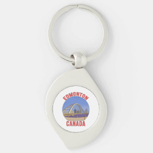 Edmonton Alberta Canada Keychain