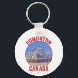 Edmonton Alberta Canada Keychain<br><div class="desc">Edmonton is one of the best places in the world to visit. The Walterdale Bridge is an arch bridge across the North Saskatchewan River in Edmonton,  Alberta,  Canada.</div>