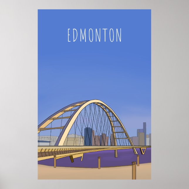 Edmonton Alberta Canada Poster (Front)