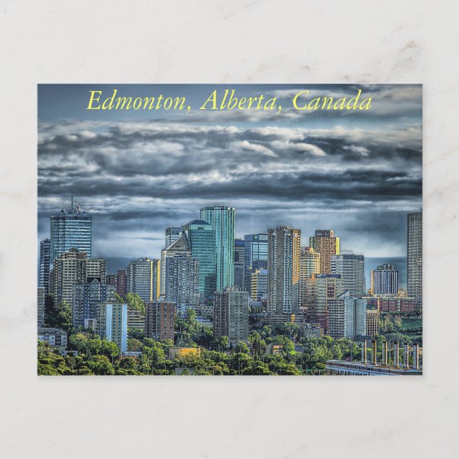Edmonton, Alberta in Canada Postcard (Front)