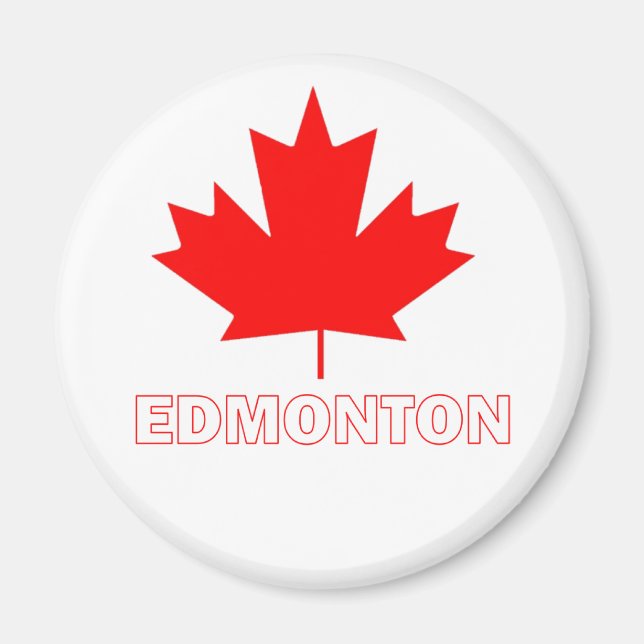 Edmonton, Alberta Magnet (Front)