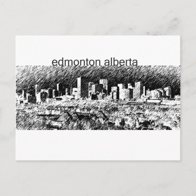 Edmonton Alberta Postcard (Front)