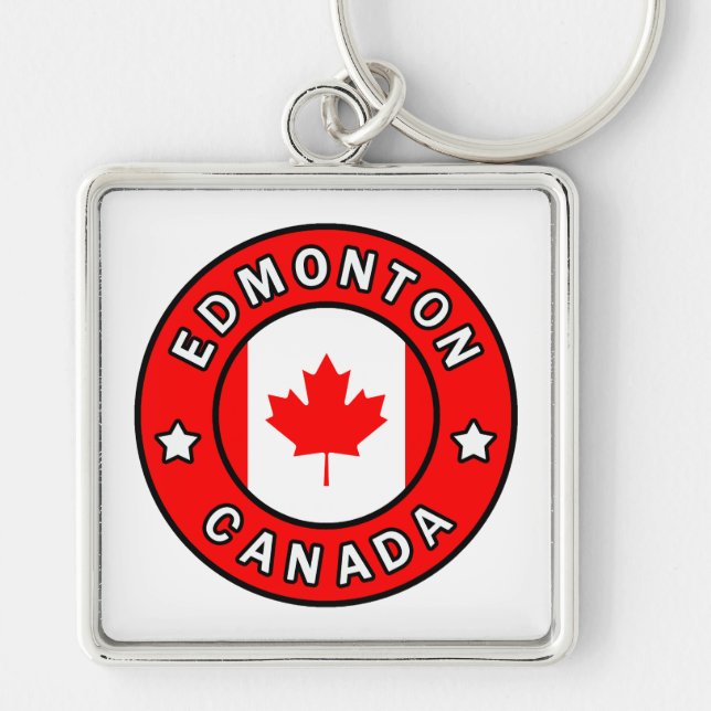 Edmonton Canada Keychain (Front)