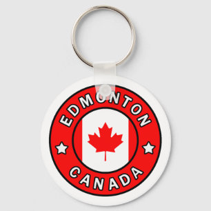 Edmonton Canada Keychain