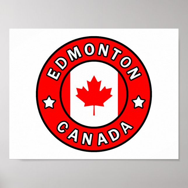 Edmonton Canada Poster (Front)