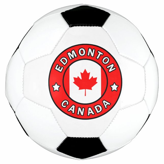 Edmonton Canada Soccer Ball (Front)