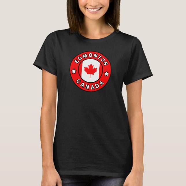 Edmonton Canada T-Shirt (Front)